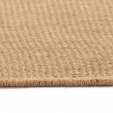 Paklājs, 120x180 cm, džuta ar lateksa pamatni, dabīga krāsa