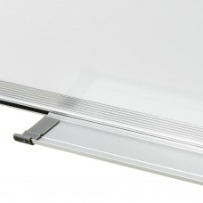 Magnētiska tāfele, balta, 110x60 cm, tērauds