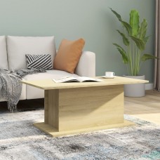 Kafijas galdiņš, ozolkoka krāsa, 102x55,5x40 cm, skaidu plāksne