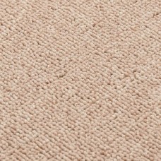 Kāpņu paklāji, neslīdoši, 15 gab., 75x20 cm, bēši, taisnstūra