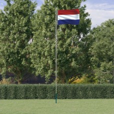 Nīderlandes karogs un masts, 6,23 m, alumīnijs