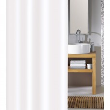 430283 kleine wolke shower curtain "phoenix" 180x200 cm white