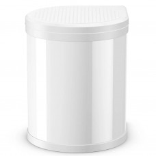 Hailo atkritumu tvertne compact-box, m izmērs, 15 l, balta, 3555-001
