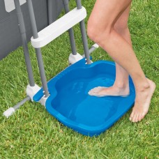 Intex baseina vanniņa kājām, 56x46x9 cm, 11,5 l, zila