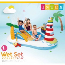 Intex rotaļu centrs fishing fun play center, 218x188x99 cm