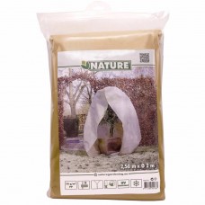 Nature augu ziemas pārsegs ar rāvējslēdzēju, 70 g/m², bēšs, 2x2,5 m