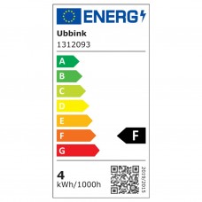 Ubbink ūdenskritums niagara ar led gaismām, 60 cm, nerūsējošs tērauds