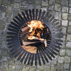 Esschert design uguns bumba, melns oglekļa tērauds, ff400