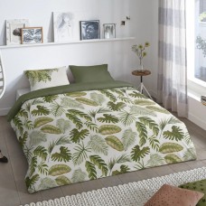Good morning gultasveļas komplekts lewis, 155x220 cm, zaļš
