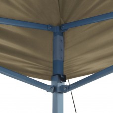 Saliekama telts, 3x6 m, ātri uzstādāma, krēmbalta