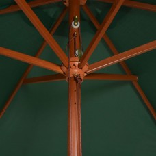 Saulessargs, 200x300 cm, koka kāts, zaļš