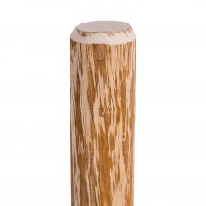 Nosmailināti žoga stabi, 4 gab., lazdas koks, 90 cm