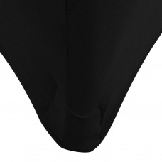 Galda pārvalki, 2 gab., 183x76x74 cm, elastīgi, melni