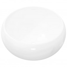Izlietne, 40x15 cm, apaļa, balta keramika