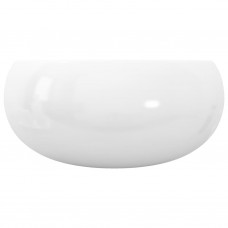 Izlietne, 40x15 cm, apaļa, balta keramika