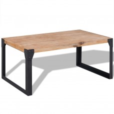 Kafijas galdiņš, 100x60x45 cm, akācijas masīvkoks