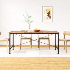 Virtuves galds, 180 cm, pārstrādāts masīvkoks