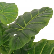 Mākslīgais augs, kolokāzija ar podiņu, 85 cm, zaļa