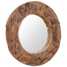 Dekoratīvs spogulis, 80 cm, apaļš