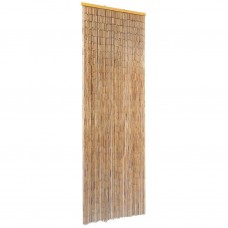Kukaiņu aizkars durvīm, 56x185 cm, bambuss