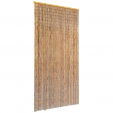 Kukaiņu aizkars durvīm, 90x220 cm, bambuss