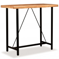 Bāra galds, 120x60x107 cm, akācijas masīvkoks