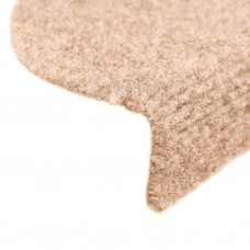 Kāpņu paklāji, 15 gab., 65x21x4 cm, pašlīmējoši, brūni