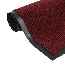 Paklājs, taisnstūra forma, 40x60 cm, plūksnains, sarkans