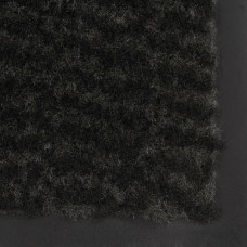 Paklājs, taisnstūra forma, 60x90 cm, plūksnains, melns