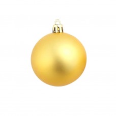 Ziemassvētku bumbas, 100 gab., 3/4/6 cm, zelta