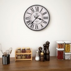 Vintāžas sienas pulkstenis, londona, 30 cm