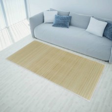 Paklājs, 160x230 cm, dabīgas krāsas bambuss