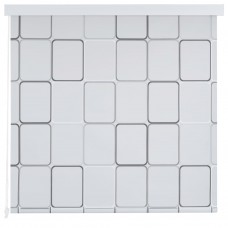 Rullo žalūzija dušai, 80x240 cm, ar kvadrātiem
