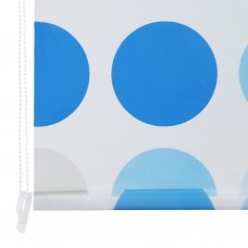 Rullo žalūzija dušai, 100x240 cm, apļu dizains