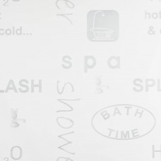 Rullo žalūzija dušai, 80x240 cm, splash
