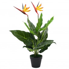 Mākslīgais augs, karaliskā strelīcija, paradīzes putns, 66 cm