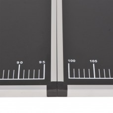 Salokāms galds līmēšanai, 200x60x78 cm, mdf, alumīnijs