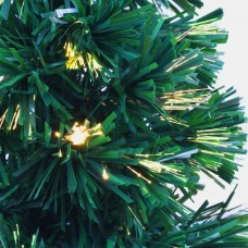 Mākslīgā ziemassvētku egle, 64 cm, zaļa optiskā šķiedra