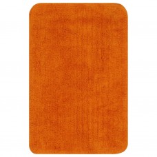 Vannasistabas paklāji, 2 gab., oranžs audums