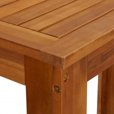 Bāra galds, 120x60x105 cm, akācijas masīvkoks