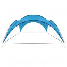 Svinību telts, arkveida, 450x450x265 cm, gaiši zila