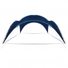 Svinību telts, arkveida, 450x450x265 cm, tumši zila