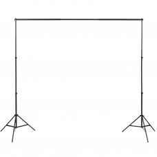 Fotostudijas fonu komplekts, 3 gab., regulējams rāmis, 3x5 m