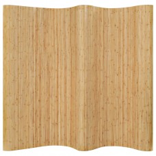 Istabas aizslietnis, bambuss, 250x165 cm, dabīgs