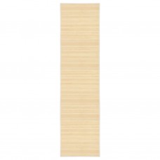Paklājs, bambuss, 80x300 cm, dabīgā krāsā