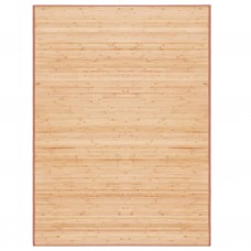 Paklājs, 160x230 cm, brūns bambuss
