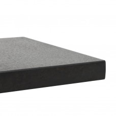 Saulessarga pamatne, melna, granīts, 28,5 kg, kvadrāta forma