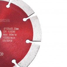 Dimanta griešanas diski, 2 gab., tērauds, 125 mm