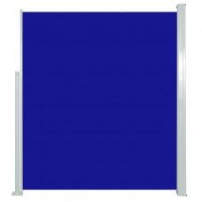 Izvelkama sānu markīze, 160 x 500 cm, zila