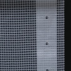 Brezenta pārklājs, smalki austs, 260 g/m² 2x5 m, balts